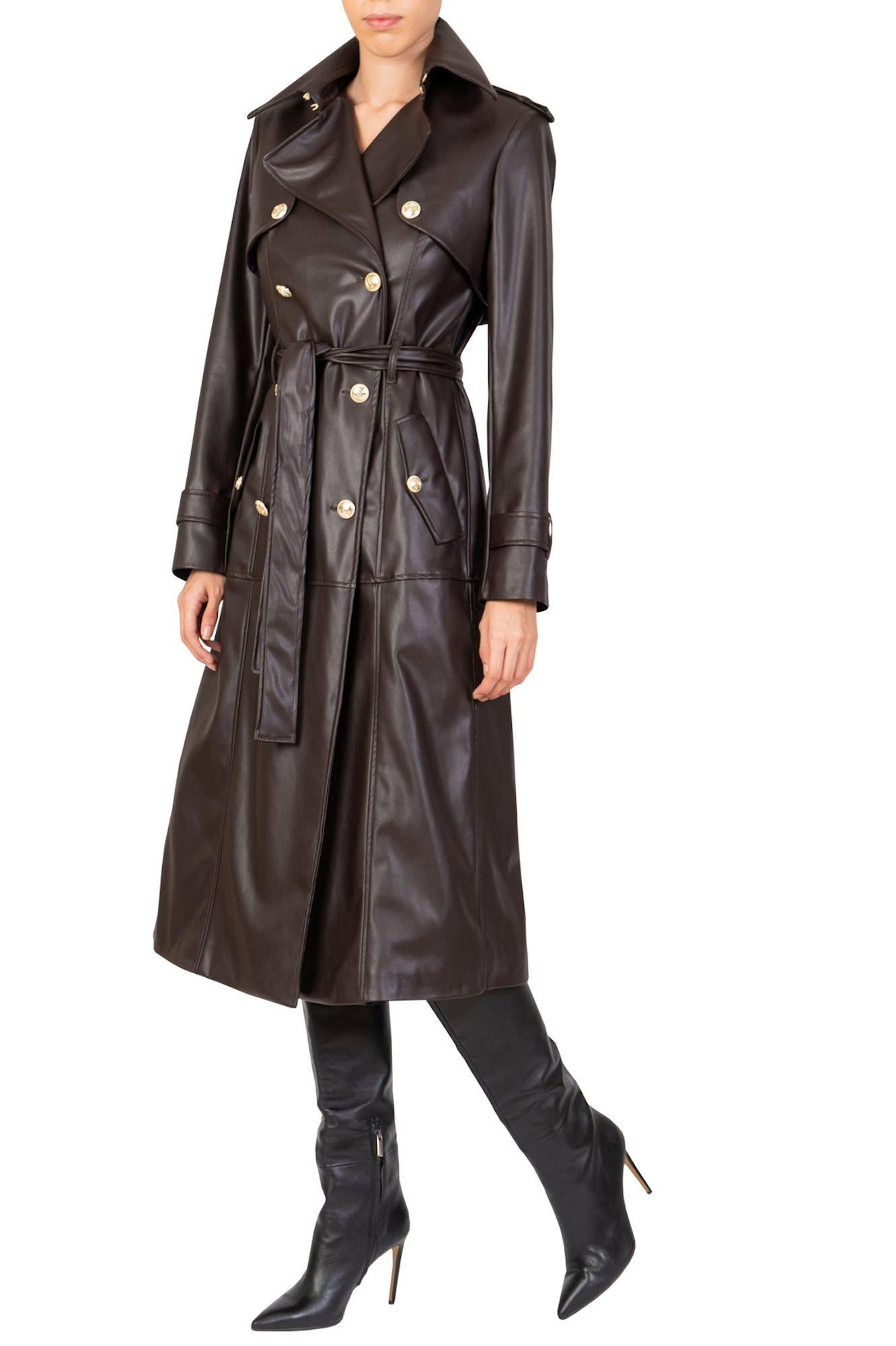 ECO-LEATHER TRENCH - Babylon Style